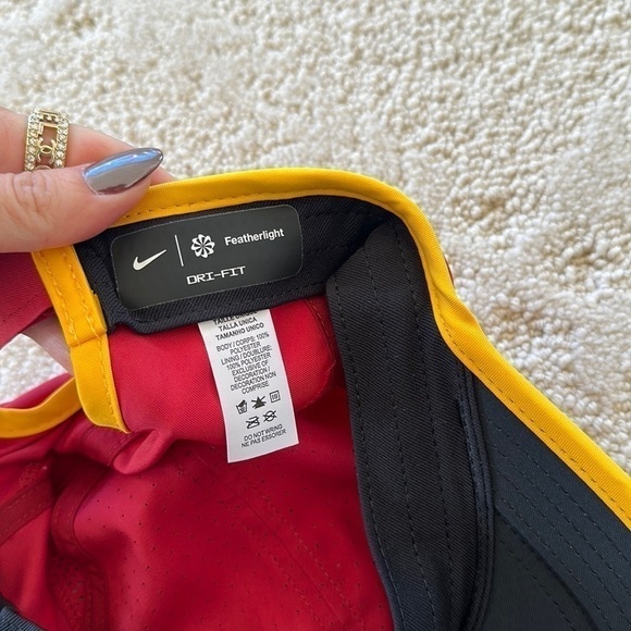 USC Trojans Nike Sideline Hat Spring Practice Authentic Team Issued Cardinal - Picture 4 of 5